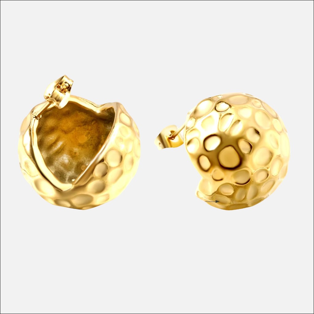 muun studios Merkur planet Earrings - 18K Gold Plated Earring