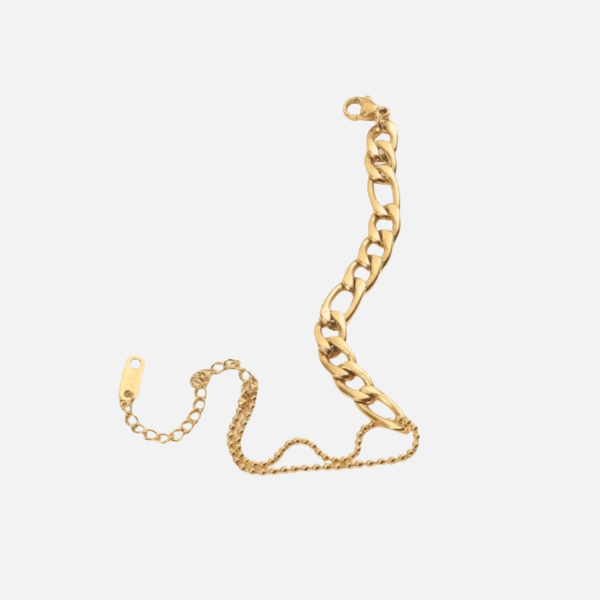 Lumo Split Figaro Armbånd - 18K Guldbelagt