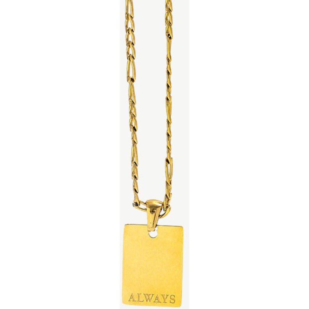 muun studios ALWAYS Halskæde - 18K Guldbelagt Necklace 18K Gold Plated