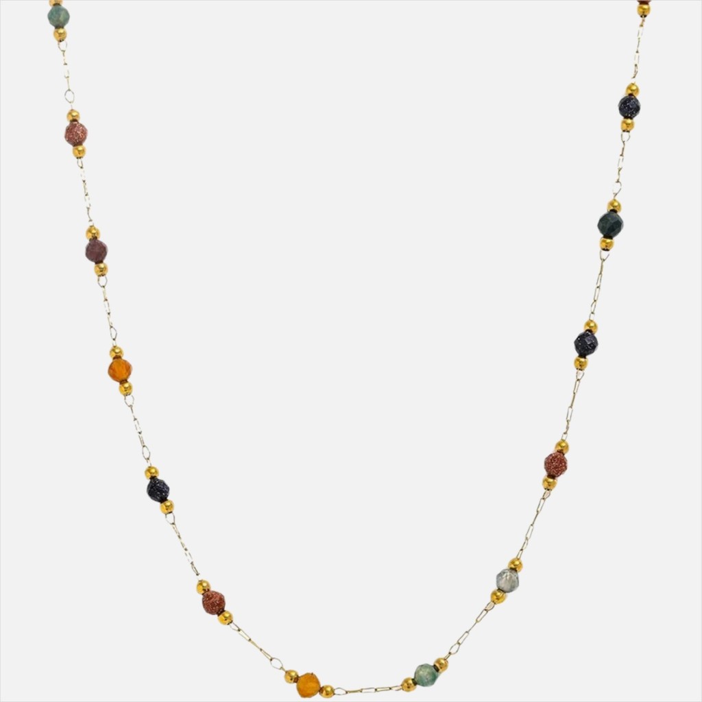 muun studios Ariella Necklace - 18K Gold Plated Necklace