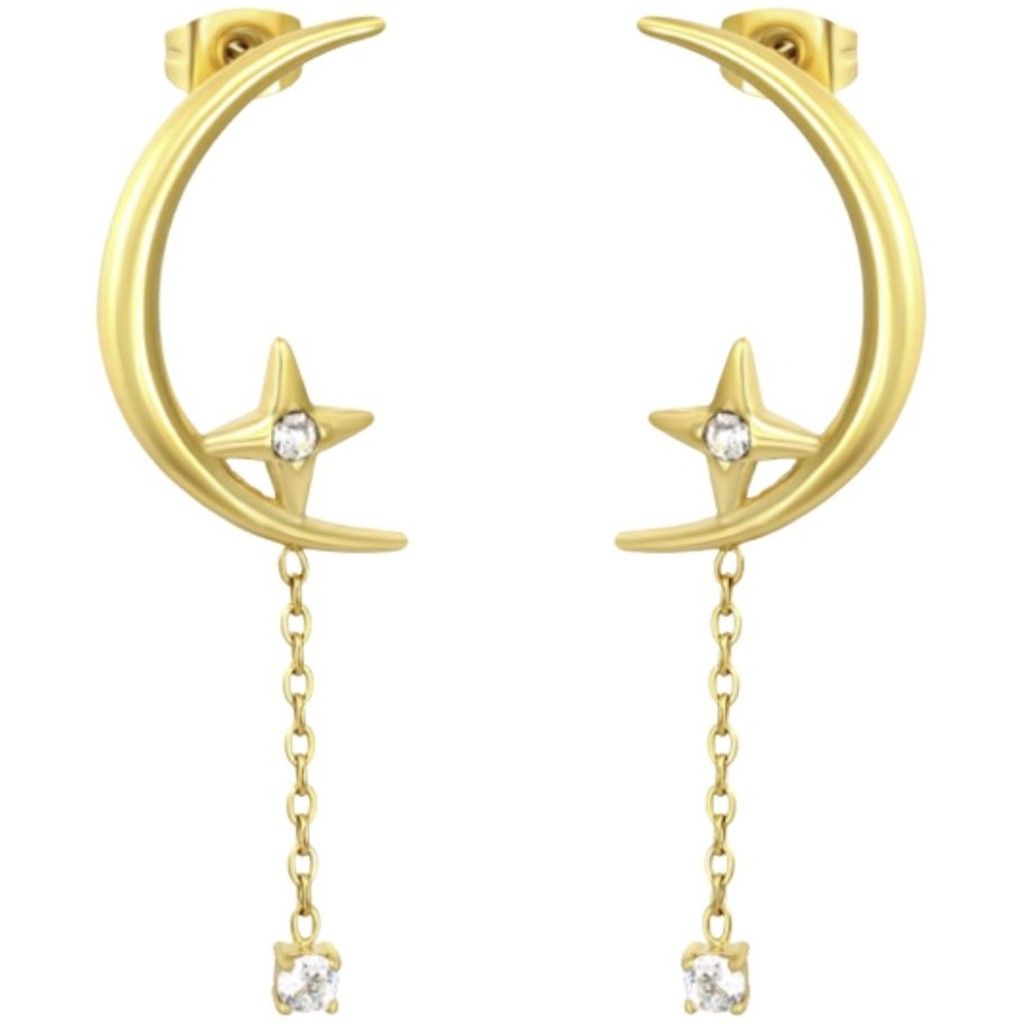 muun studios Asta 2 Twisted Earrings - 18K Gold Plated 