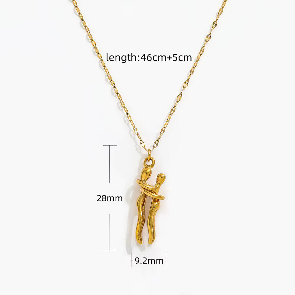 muun studios Figure necklace 18k Necklace
