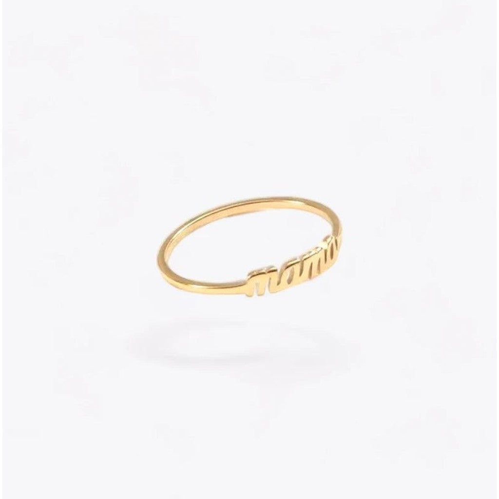 muun studios MAMA Ring - 18K Guldbelagt Ring 18K Gold Plated