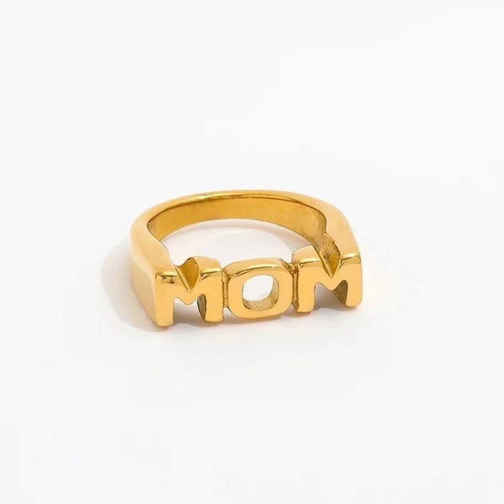 muun studios MOM Ring - 18K Guldbelagt Ring 18K Gold Plated
