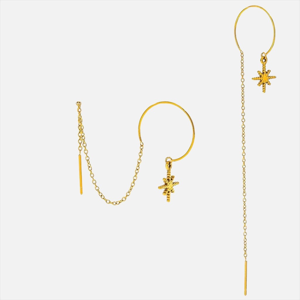 muun studios Rosalia Earrings - 18K Gold Plated Earring