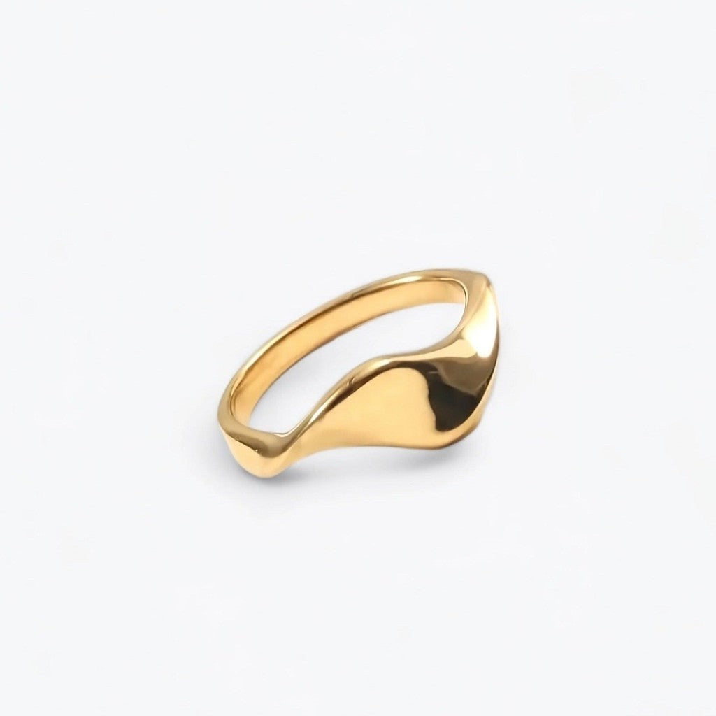 muun studios Uma Snoet Ring - 18K Guldbelagt Ring 18K Gold Plated