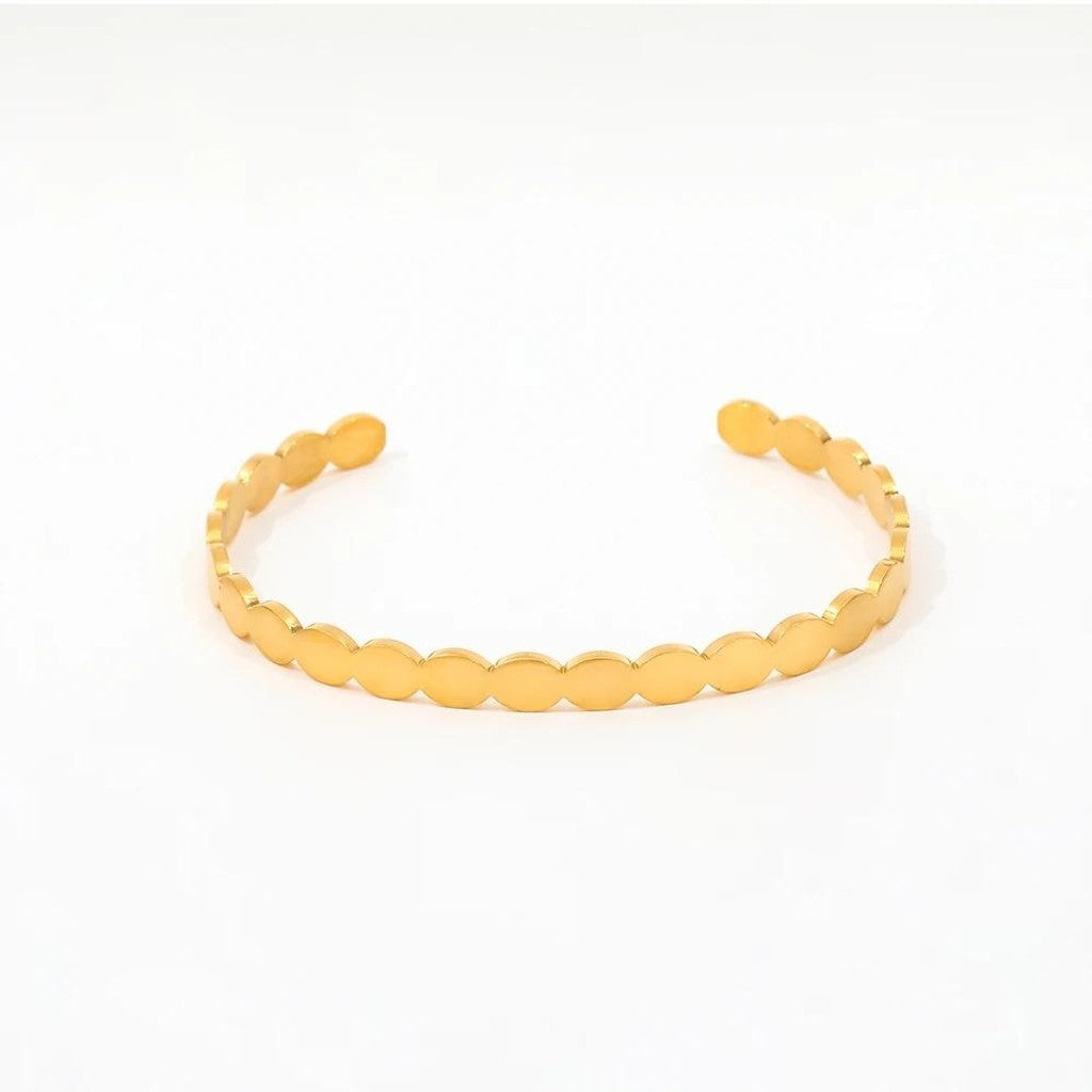 muun studios Zelia Cuff Armbånd - 18K Guldbelagt Bracelet 18K Gold Plated